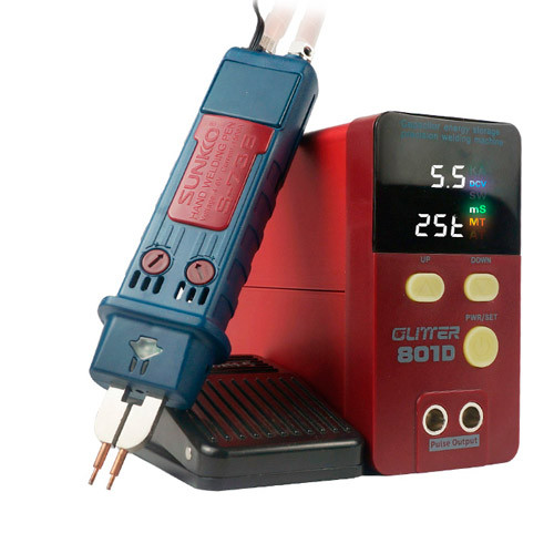 Аппарат конденсаторный контактной точечной сварки для АКБ 14.5кВт, GLITTER 801D Винница - изображение 2