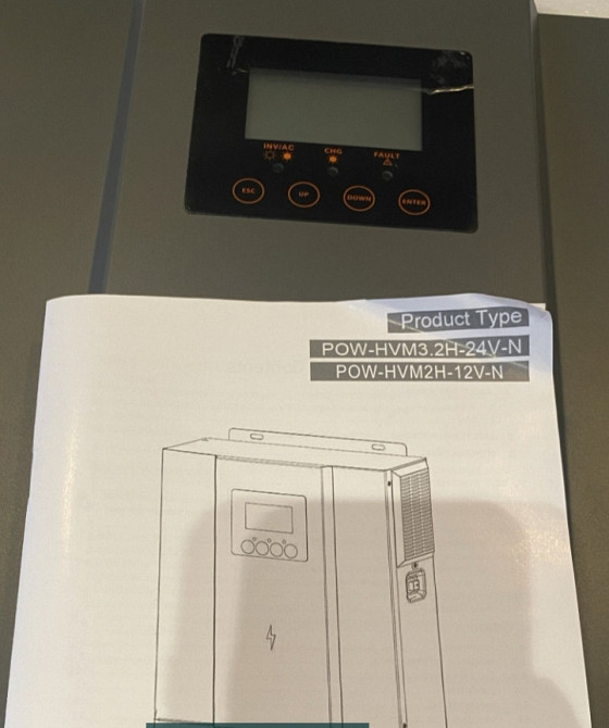 Инвертор Гибридный PowMr HVM 3.2kw. 24V. Киев - изображение 1