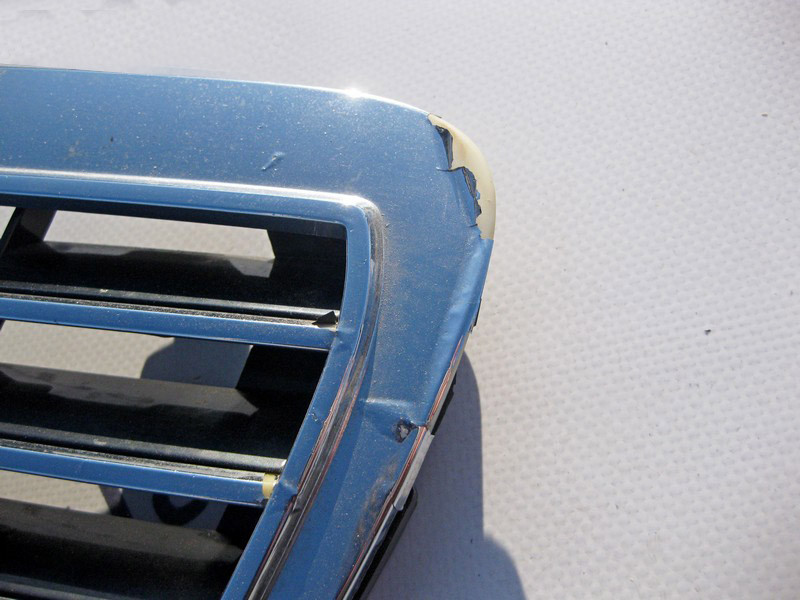 Mercedes-Benz  A2118800583 9040 Решітка радіатора, відшарувався хром зліва 2см. E-Class W211 Одеса - фото 3