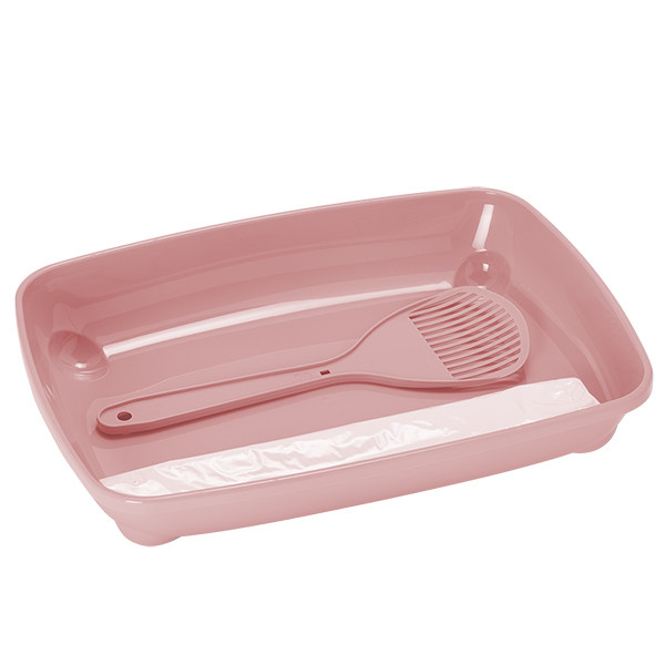 Moderna Kitten Starterkit МОДЕРНА СТАРТЕРКІТ туалет для кошенят, набір з пакетиками та лопаткою 37x27x6см Київ - фото 1