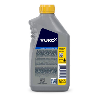 Моторное масло Yuko MASTER SYNT 4T 10-30 1л (4820070240450) Винница - изображение 2