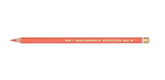 Олівець художній "Kooh-i-Noor" POLYCOLOR 3800/48 scarlet red dark/багряний темно-черв., шт Київ