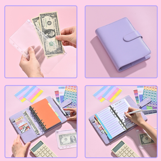 Блокнот-планер для финансов формат А6,планер бюджета и хранения денег,органайзер для ведения учёта дохода Каменец-Подольский