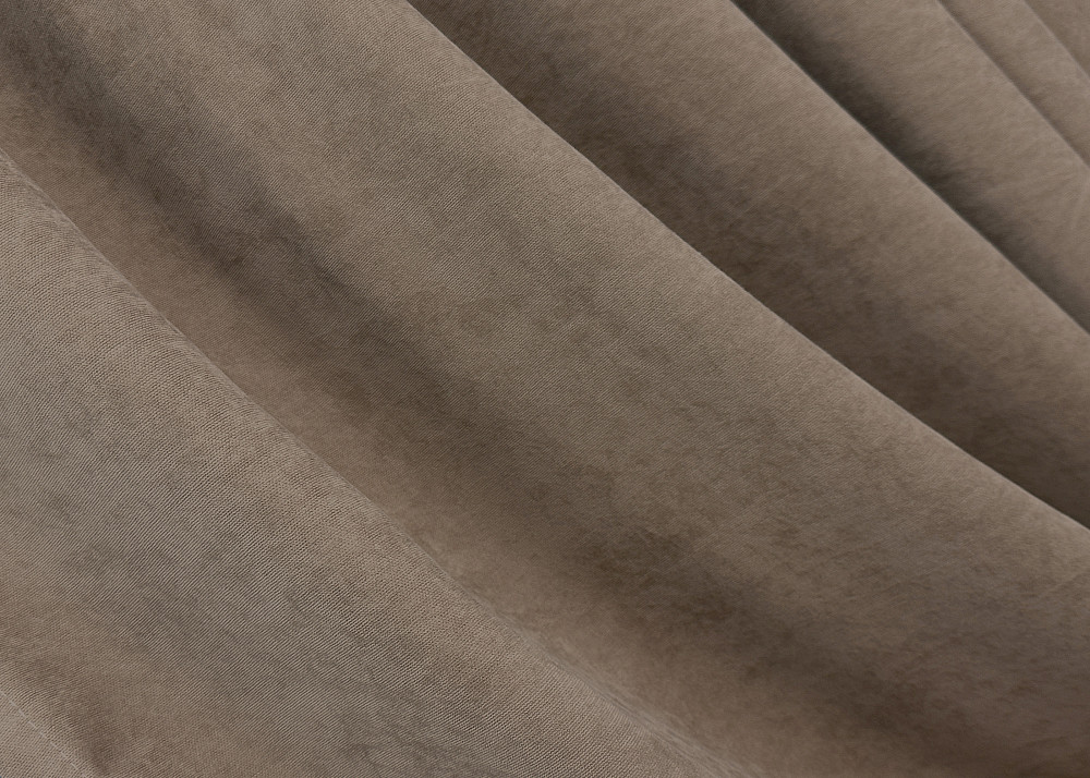 Комплект штор VR-Textil Микровелюр Petek 150х270 2шт и Тюль 400х270 1701ш-1153т Капучино с белым 71-055/3 Киев - изображение 13
