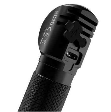 Налобный фонарь Nitecore HC35 CREE XP-G3 S3 2700LM + Аккумуляторы 21700 Винница
