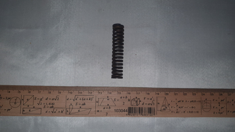 Пружина стиснення 12х55х2 мм. СССР. Харків - фото 2