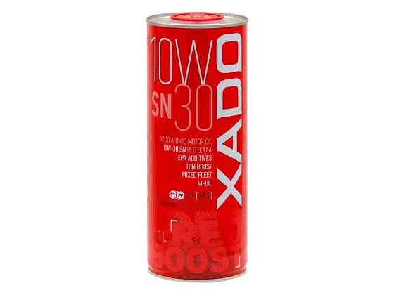 Масло моторное полусинтетическое Atomic Oil SN RED BOOST (бляска) 10W-30 1л ТМ XADO Киев