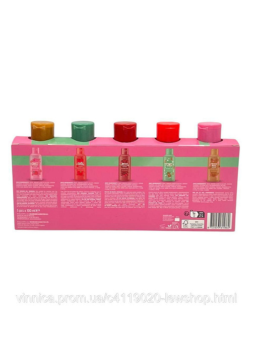 Подарунковий різдвяний набір гелів для душу Winter Glow з зимовими ароматами 5х100 мл Чернівці - фото 4