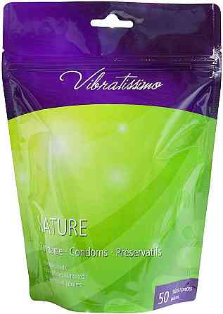 Презервативи - Vibratissimo Nature, 50 шт. Sex Aura Київ