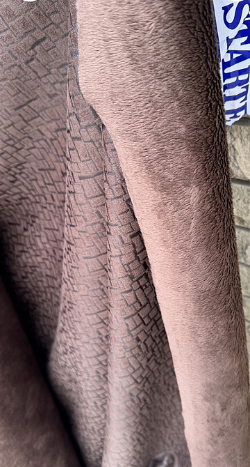 Ткань / опт / замш на меху двухсторонний - от 3 м. Киев - изображение 1