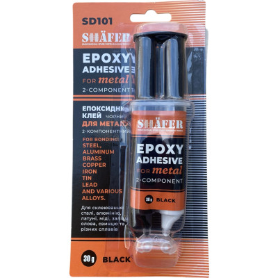 Автомобільний клей SHAFER чорний+білий 30гр (SD101) Вінниця - фото 1