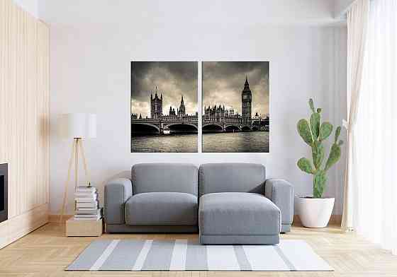 Модульная картина в гостиную / спальню   Велика Британія  TLV-2_065 Київ