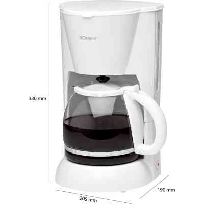 Крапельна кавоварка Bomann КА 183 CB white (КА183CB white) Вінниця