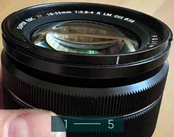 Объектив Линза Fujinon XF 18-55mm та апертурою f/2.8 Киев