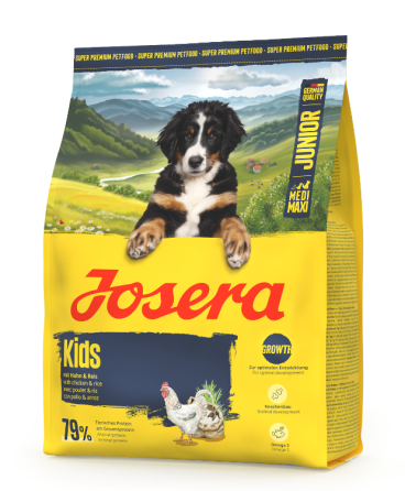Сухой корм Josera Kids Junior Medi/Maxi (Йозера Кидс) для растущих щенков средних и крупных пород, 900 г Винница