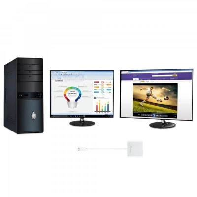 Адаптер USB-A to 2xHDMI F dual display J5create (JUA365-N) Винница - изображение 6