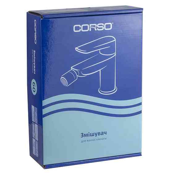 Corso Смеситель SERIO Ø35 для биде на шпильке CORSO 9626500 (DC-1F146C) Київ