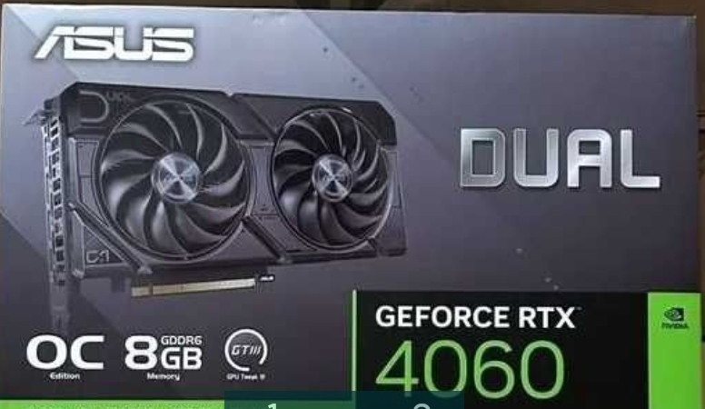 Відеокарта Asus Dual RTX 4060 EVO. Київ - фото 2