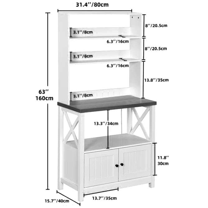 Стелаж кухонний "Оранто" зефір-сепія Миколаїв - фото 2