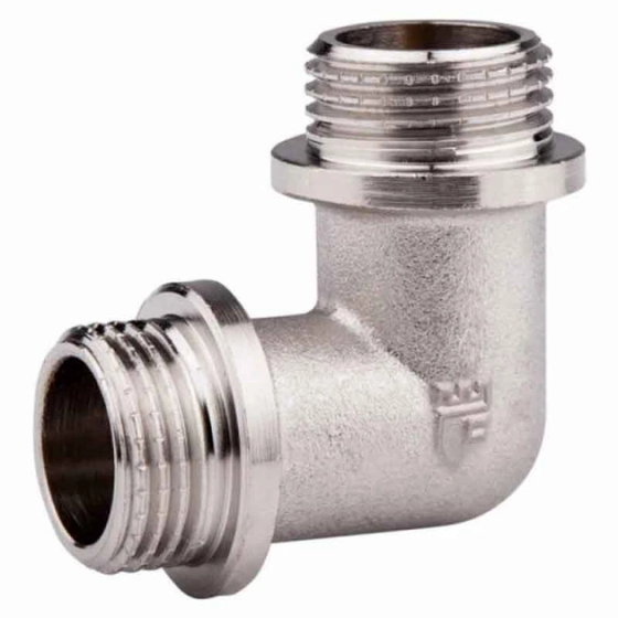 Угол 1/2'' наруж/наруж никель Харьков