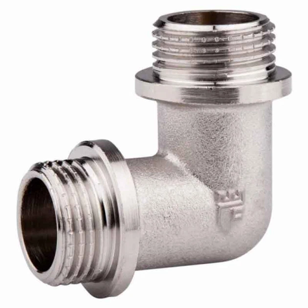 Угол 1/2'' наруж/наруж никель Харьков - изображение 2