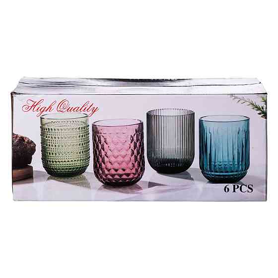 Набір стаканів 6 шт для холодних напоїв Хамелеон Київ