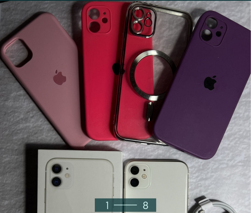 Телефон iPhone 11 128Gb. White 83% Киев - изображение 8