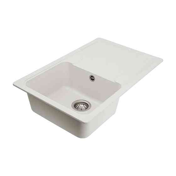 VALESO Гранітна мийка для кухні VALESO VERONA 7850 матова Білосніжна Київ