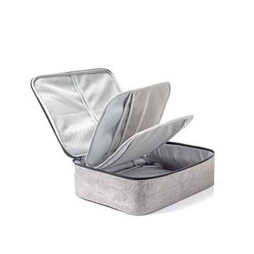 Органайзер дорожня сумка для документів 37x27x10см, сірий Вінниця