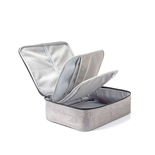 Органайзер дорожный сумка для документов 37x27x10см, серый Винница - изображение 2