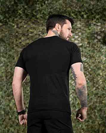 Бавовняна футболка hellboy (добра якість) чорна ВН1024 Одеса