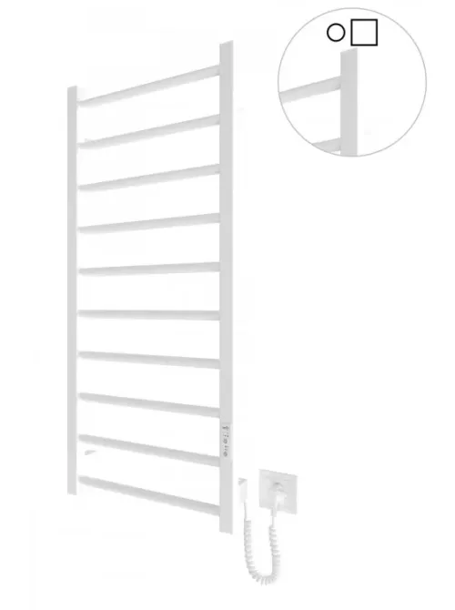 Електрична рушникосушка Hygge Family Leeds 970x430 білий мат Київ - фото 1