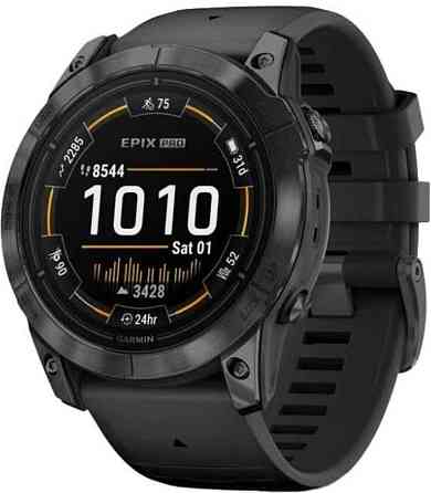 Смарт-часы Garmin Epix Pro Gen 2 51mm Slate Gray w. Black Band (010-02804-20/21) Харьков