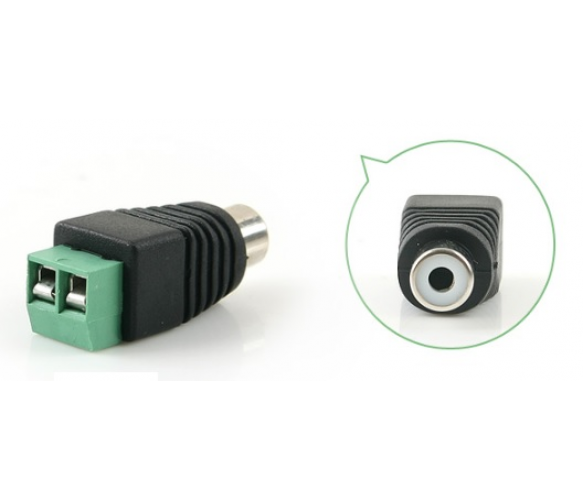 Гнездо для подключения RCA-F с клеммами под кабель Полтава - изображение 1