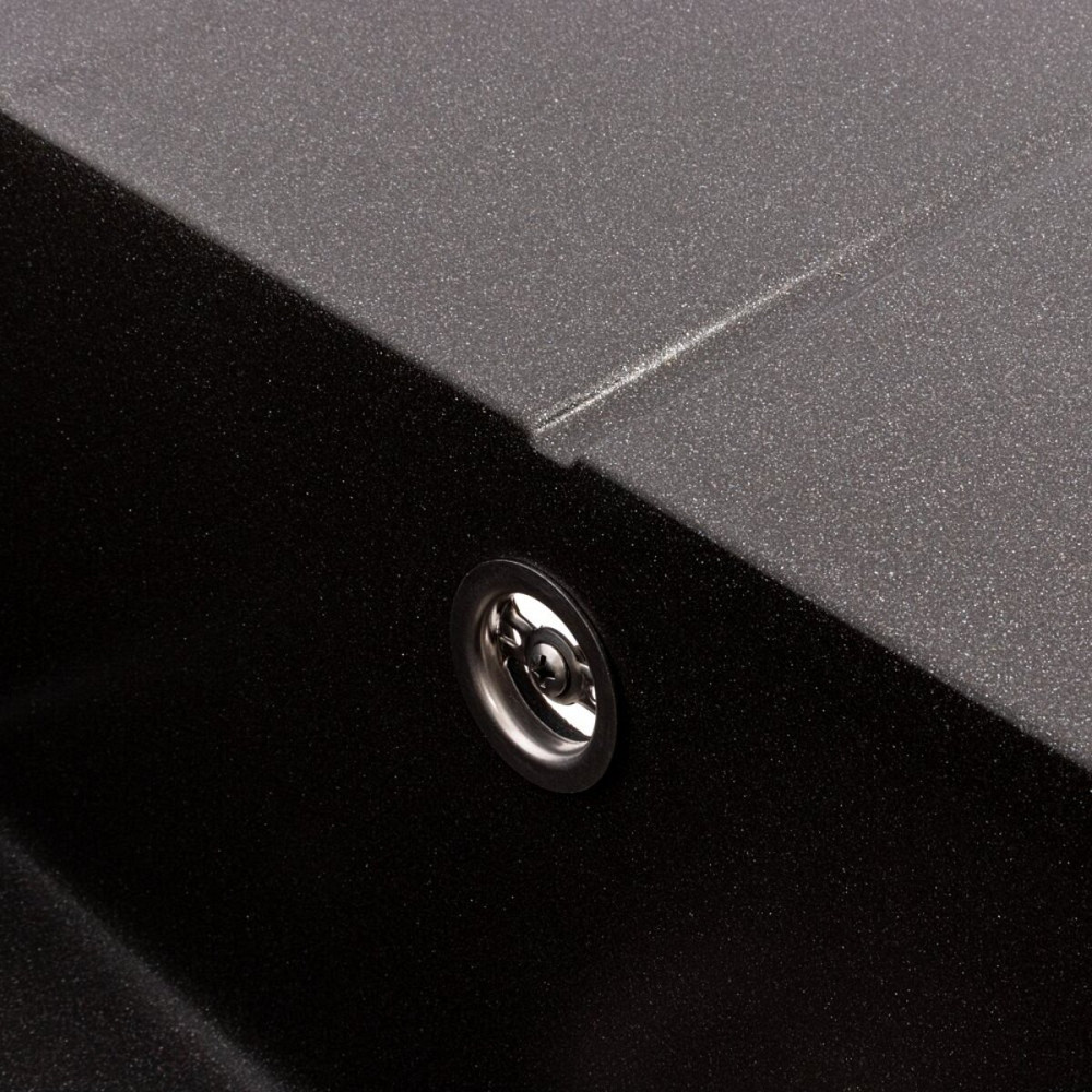 VALESO Кухонна мийка гранітна VALESO 6550 CRIPTA (моріон) Коломыя - изображение 14