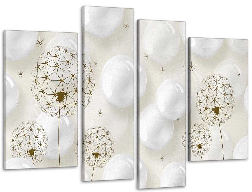 Модульная картина Одуванчики Абстракция Art-7_4 99x140 см Киев - изображение 1