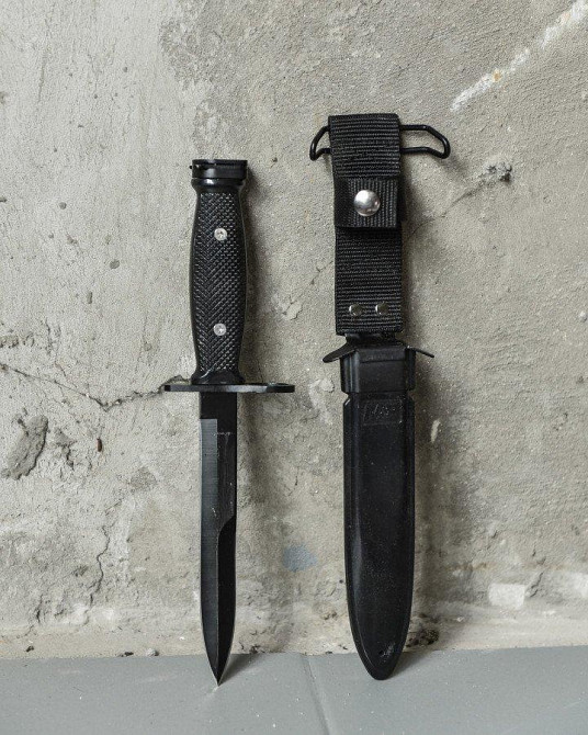 Армійський ніж чорний Одеса - фото 1