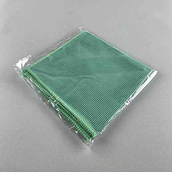 Тряпка Микрофибра 30*30 Зеленая ПОЛИРОВКА (1 шт) Харьков