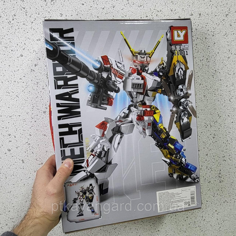 Конструктор робот-трансформер 736 деталей MechWarrior 11031 Хмельницький - фото 3