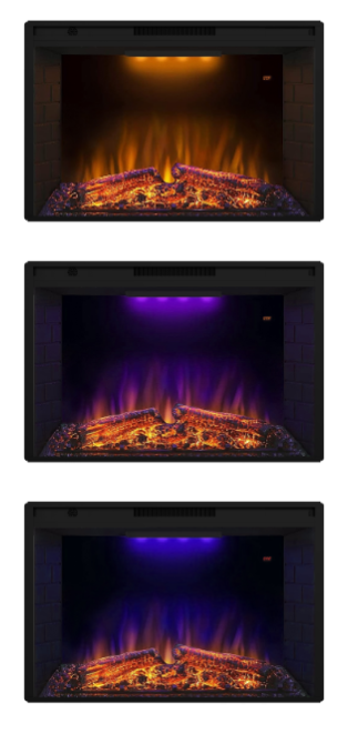 Электрокамин Royal Goodfire 36 LED с обогревом и звуковым эффектом, с имитацией дров и подсветкой Киев - изображение 15