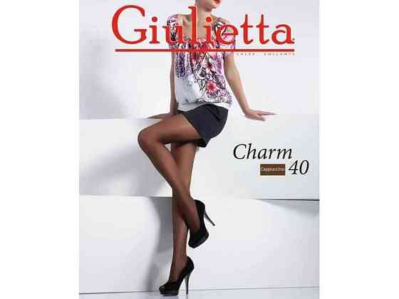Колготки капучіно жіночі поліамідні класичні CHARM cappuchino 40 DEN р.3 ТМ GIULIETTA Київ