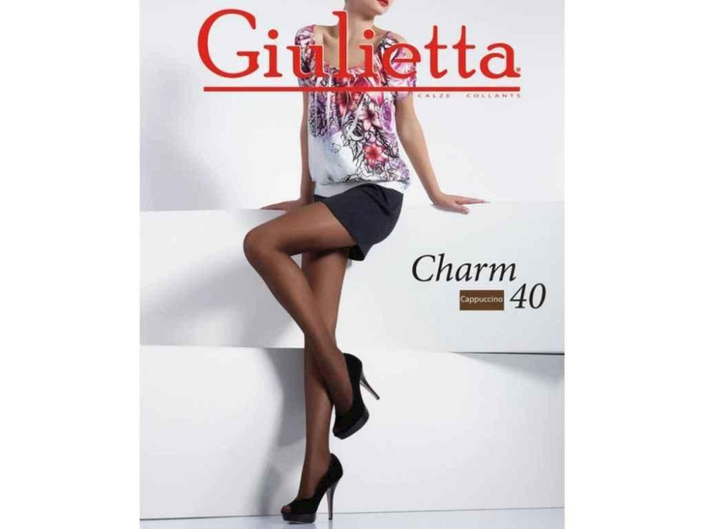 Колготки капучіно жіночі поліамідні класичні CHARM cappuchino 40 DEN р.3 ТМ GIULIETTA Киев - изображение 1