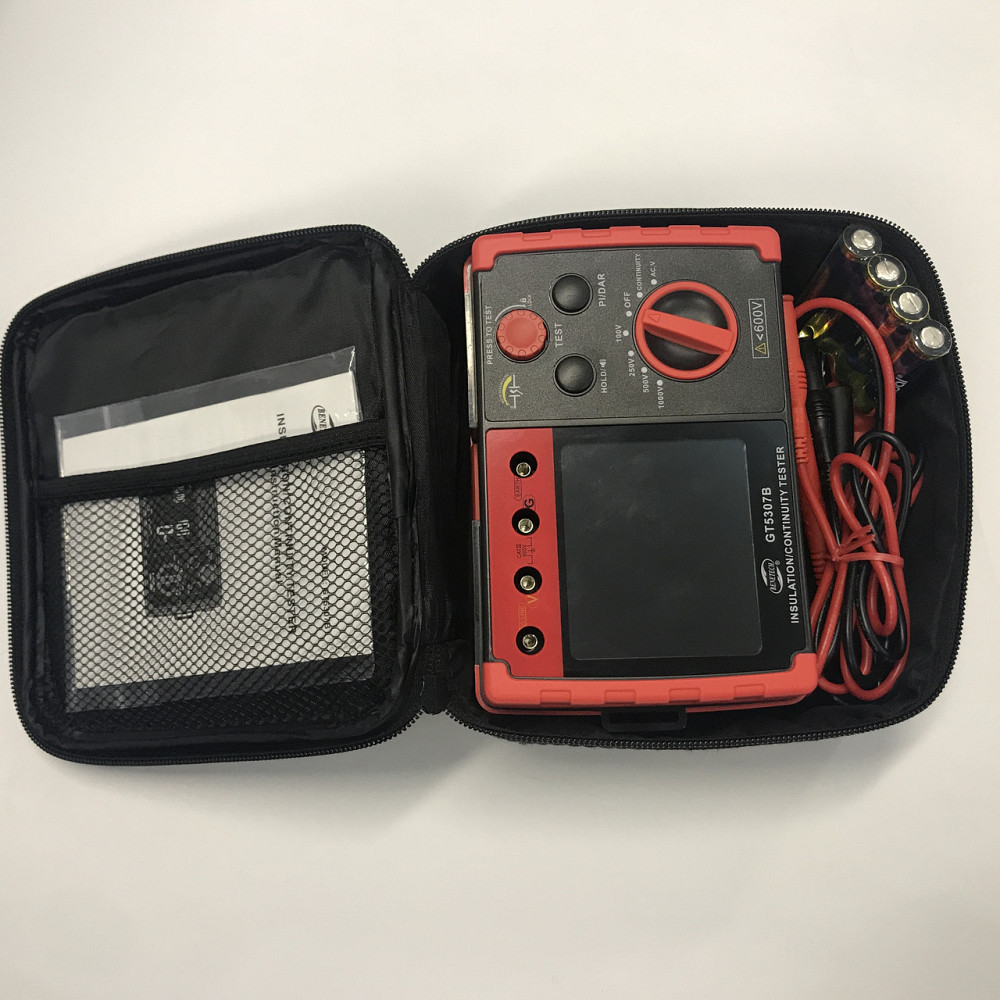 Тестер для сопротивления изоляции (мегаомметр) (0-5,5 ГΩ) BENETECH GT5307B Киев - изображение 5