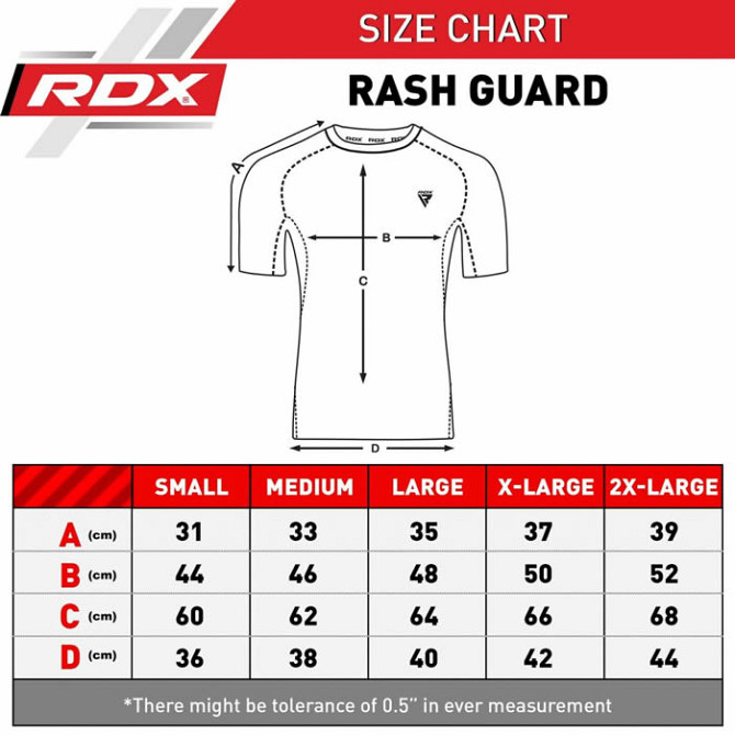 Рашгард з коротким рукавом RDX Lycra Black 2XL Каменское - изображение 7