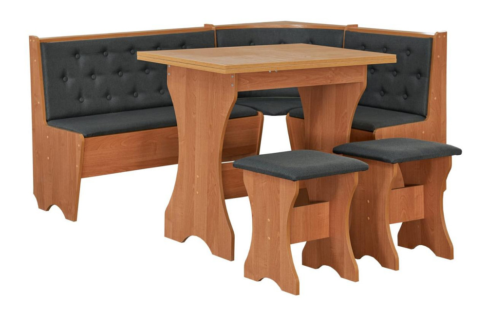 Табуретка ДСП 35х35х44 см - Комплект из 2 шт - Ольха Львов - изображение 3