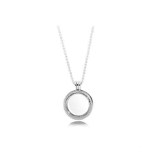 Срібне намисто Pandora 396484CZ Київ - фото 1