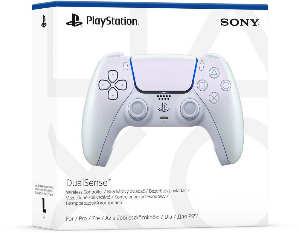 Геймпад бездротовий Sony PlayStation 5 DualSense Chrome Pearl (1000050600) ( 24682 ) Харків - фото 3