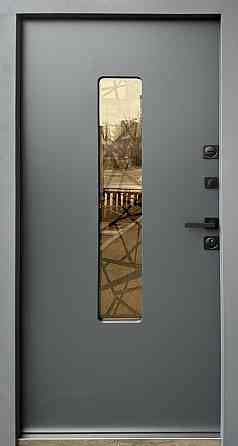 Двері вуличні серія СТРОНГ з ТЕРМОРОЗРИВОМ модель ПЛАЗА Київ
