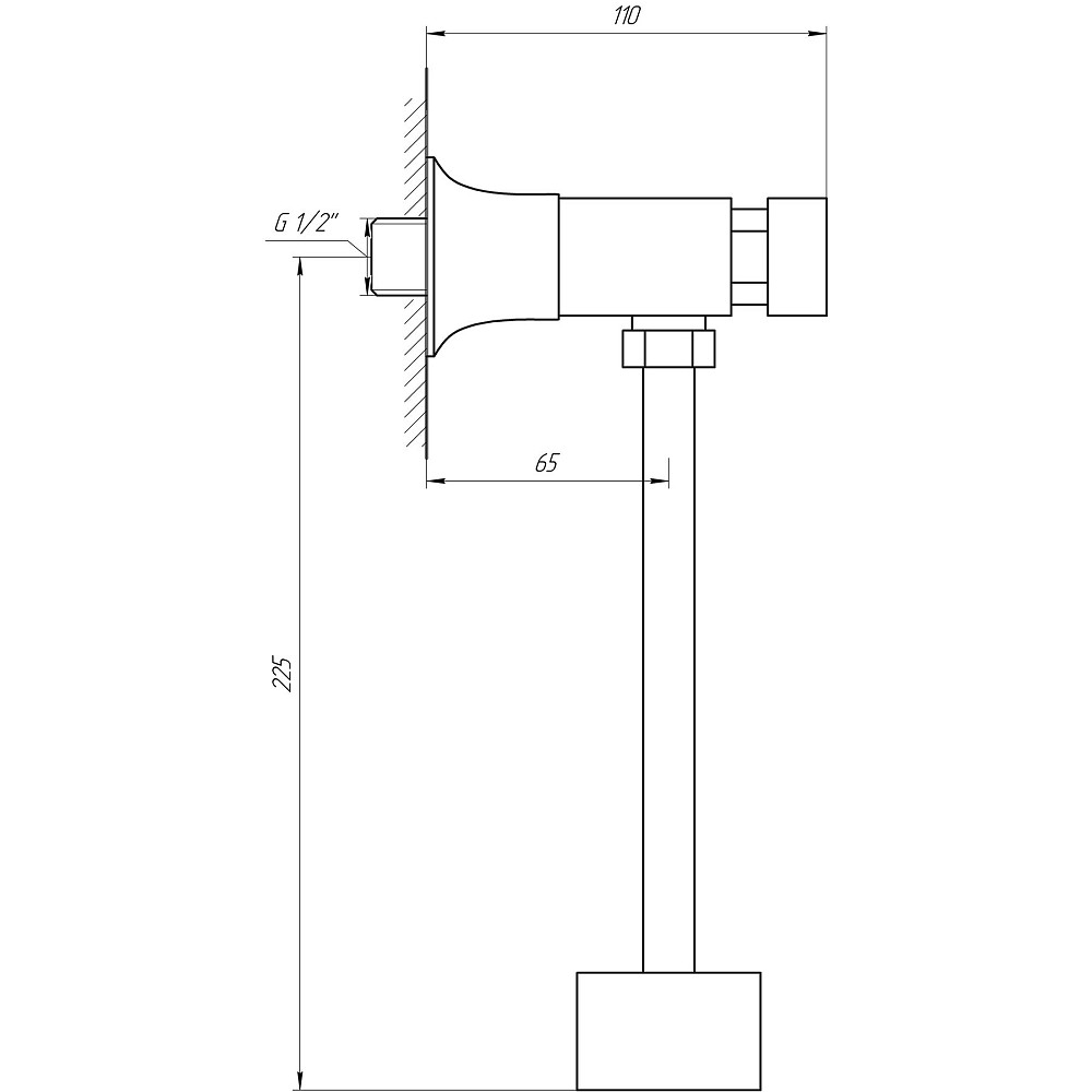 Кран-дозатор для пісуара TREMOLADA ТREMO 316 Киев - изображение 6