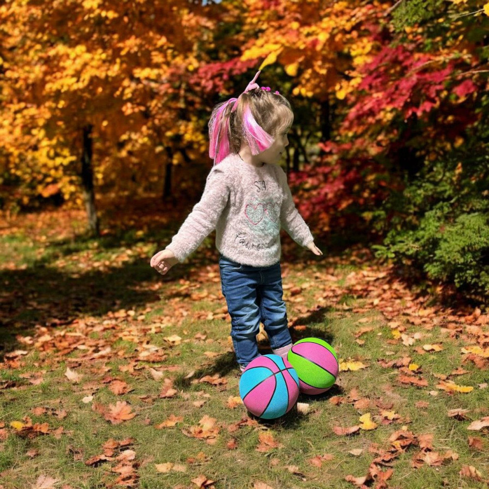 0101 М'ячбаскетбольний  XIDEN р. 3 Вишнёвое - изображение 8